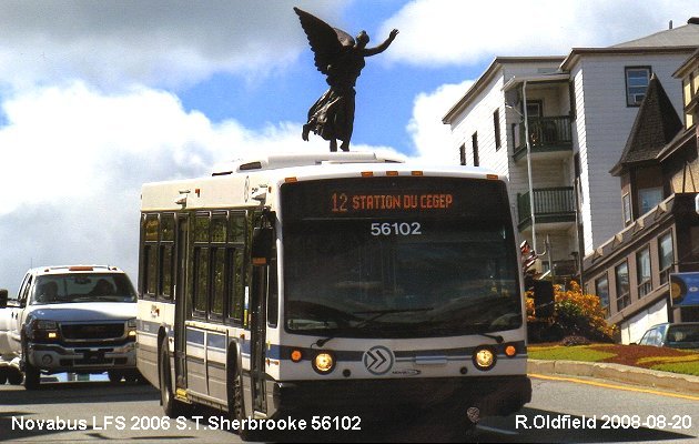 BUS/AUTOBUS: Novabus LFS 2006 STSherbrooke