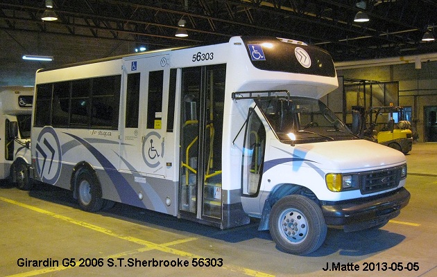 BUS/AUTOBUS: Girardin G5 2006 STSherbrooke