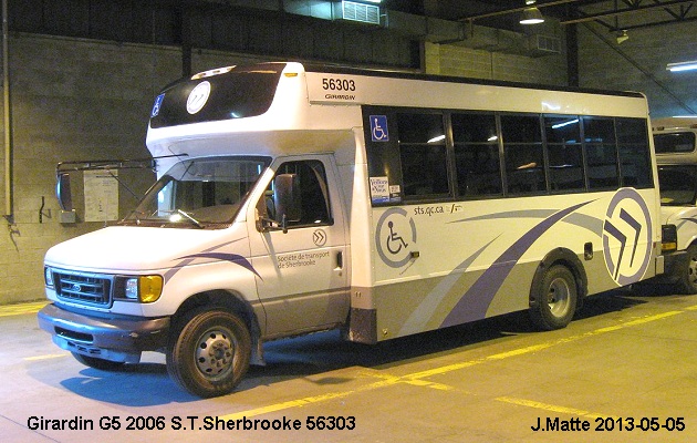 BUS/AUTOBUS: Girardin G5 2006 STSherbrooke