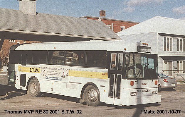 BUS/AUTOBUS: Thomas MVP 30 2001 S.T.W.