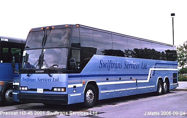 BUS/AUTOBUS: Prevost H3-45 2001 Swiftrans