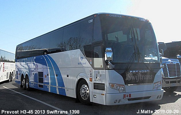 BUS/AUTOBUS: Prevost H3-45 2013 Swiftrans