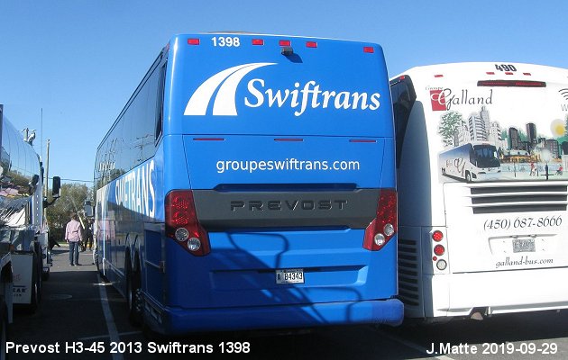 BUS/AUTOBUS: Prevost H3-45 2013 Swiftrans