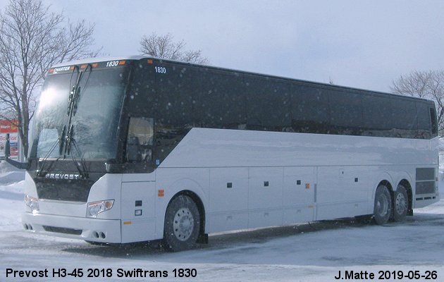 BUS/AUTOBUS: Prevost H3-45 2018 Swiftrans