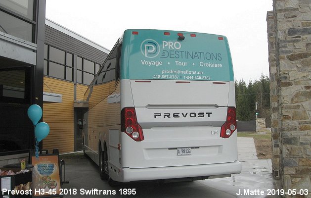 BUS/AUTOBUS: Prevost H3-45 2018 Swiftrans