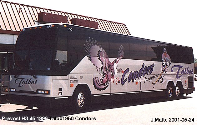 BUS/AUTOBUS: Prevost H3-45 1999 Talbot