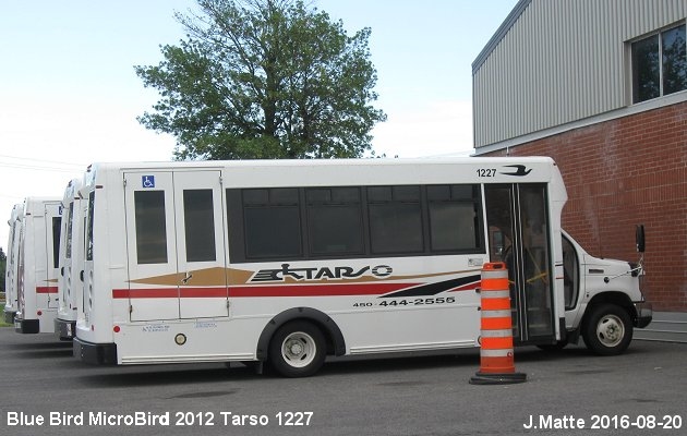 BUS/AUTOBUS: Blue Bird Micro Bird 2012 Tarso