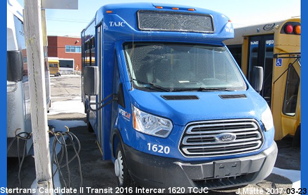 BUS/AUTOBUS: Startrans Candidate II Transit 2016 TCJC