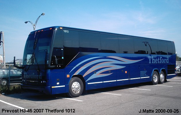 BUS/AUTOBUS: Prevost H3-45 2007 Thetford
