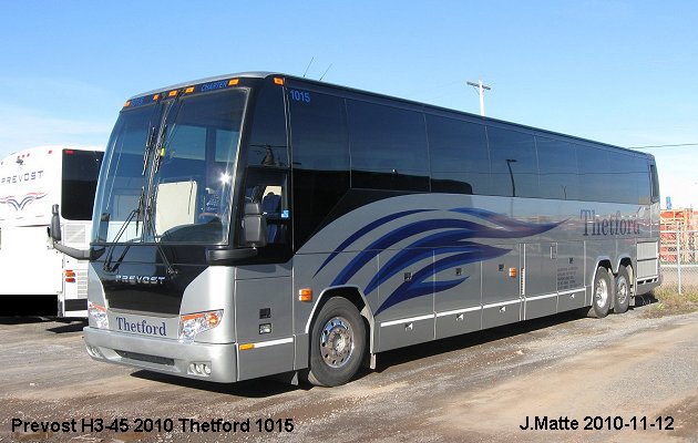 BUS/AUTOBUS: Prevost H3-45 2010 Thetford