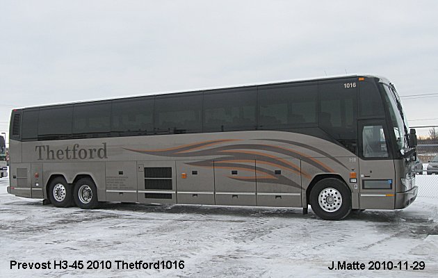 BUS/AUTOBUS: Prevost H3-45 2010 Thetford