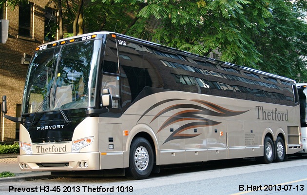 BUS/AUTOBUS: Prevost H3-45 2013 Thetford