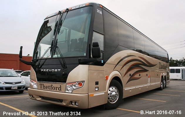 BUS/AUTOBUS: Prevost H3-45 2013 Bell-Horizon