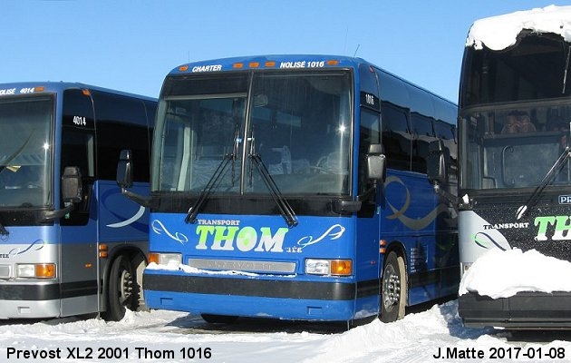 BUS/AUTOBUS: Prevost XL-2 2001 Bell-Horizon