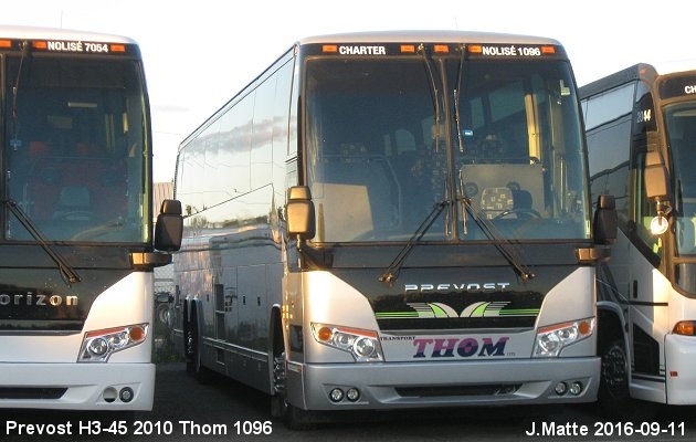 BUS/AUTOBUS: Prevost H3-45 2010 Bell-Horizon