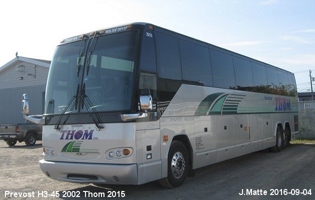 BUS/AUTOBUS: Prevost H3-45 2002 Bell-Horizon