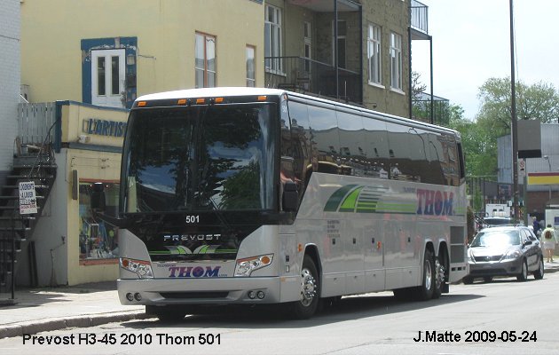 BUS/AUTOBUS: Prevost H3-45 2010 Thom