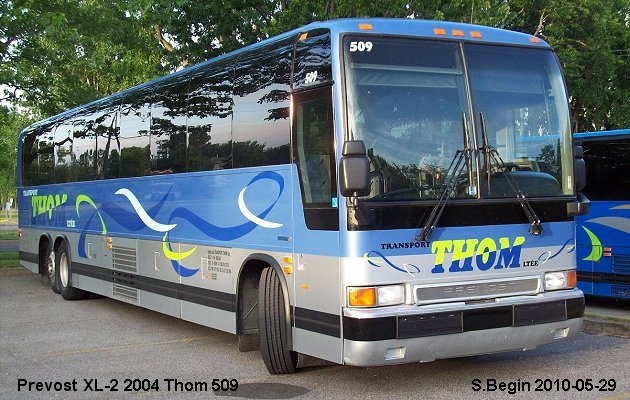 BUS/AUTOBUS: Prevost XL2 2004 Thom