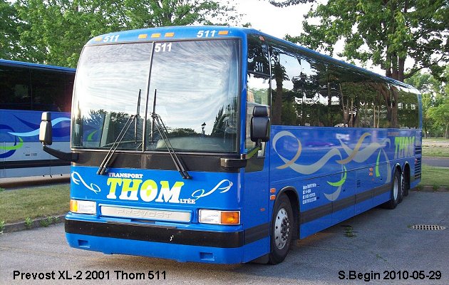 BUS/AUTOBUS: Prevost XL 2 2001 Thom