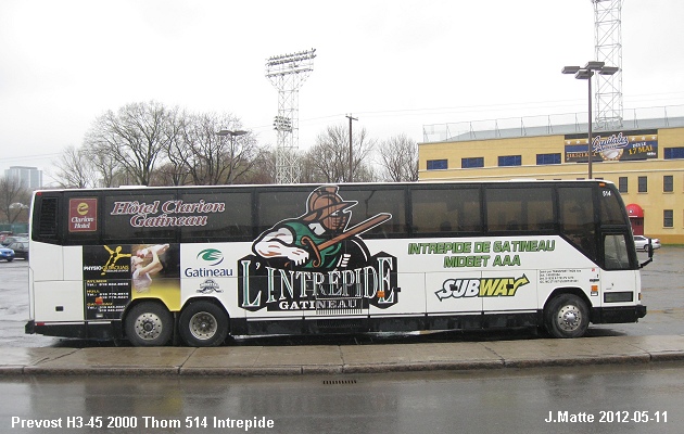 BUS/AUTOBUS: Prevost H3-45 1997 Thom