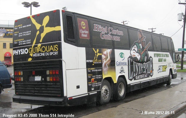 BUS/AUTOBUS: Prevost H3-45 1997 Thom