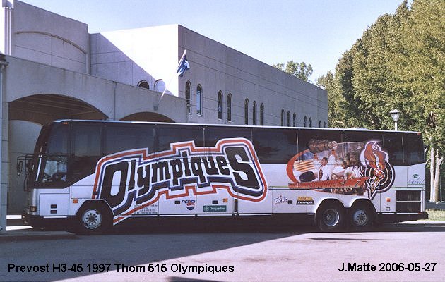BUS/AUTOBUS: Prevost H3-45 1997 Thom