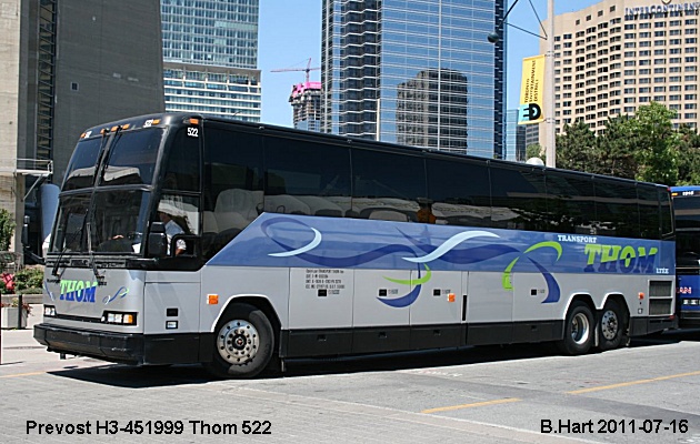 BUS/AUTOBUS: Prevost H3-45 1999 Thom