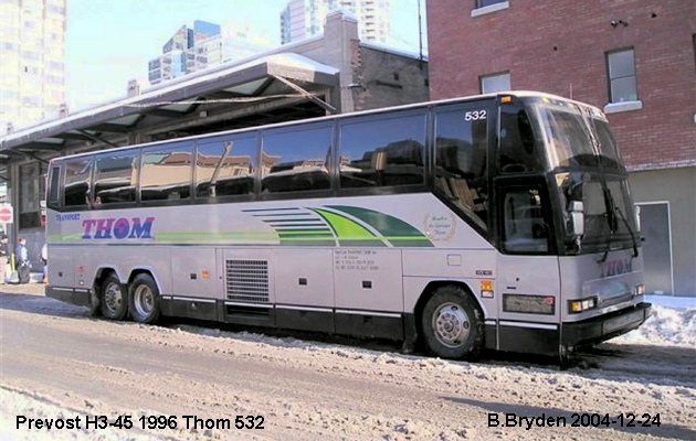 BUS/AUTOBUS: Prevost H3-45 1996 Thom