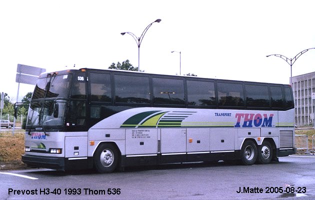 BUS/AUTOBUS: Prevost H3-40 1993 Thom