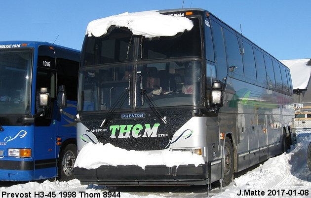 BUS/AUTOBUS: Prevost H3-45 1998 Bell-Horizon