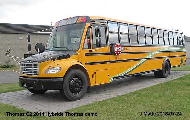 BUS/AUTOBUS: Thomas C2 CNG 2014 Thomas