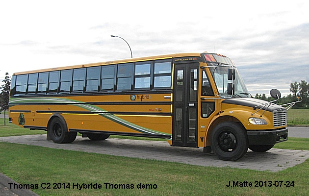 BUS/AUTOBUS: Thomas C2 CNG 2014 Thomas