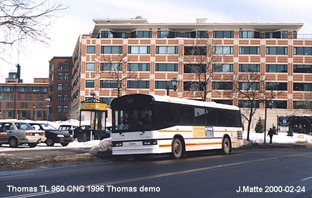 BUS/AUTOBUS: Thomas TL960 CNG 1999 Thomas