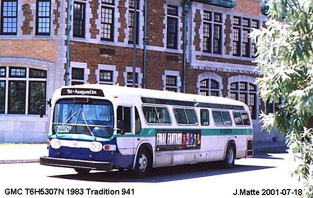BUS/AUTOBUS: GMC T6H5307N New Look 1983 Tradition