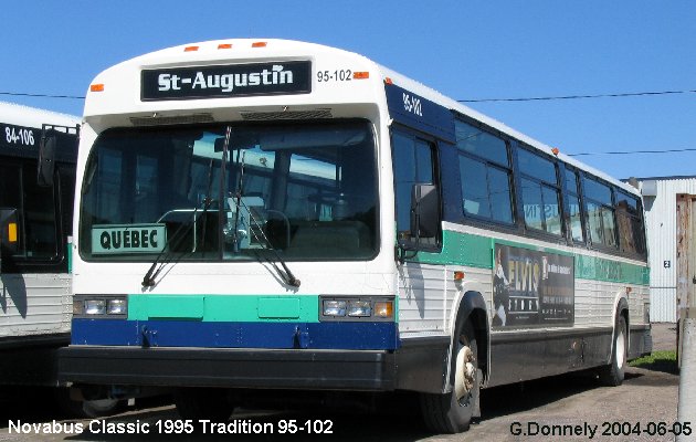 BUS/AUTOBUS: Novabus Cartier 1995 Tradition