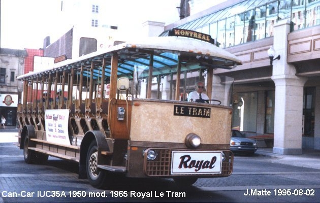 BUS/AUTOBUS: C.C.F./Brill IUC35A 1950 Royal