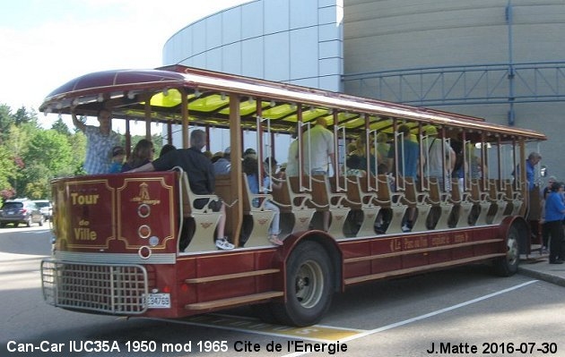 BUS/AUTOBUS: C.C.F./Brill IUC35A 1950 Cite Energie