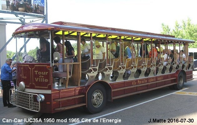 BUS/AUTOBUS: C.C.F./Brill IUC35A 1950 Cite Energie