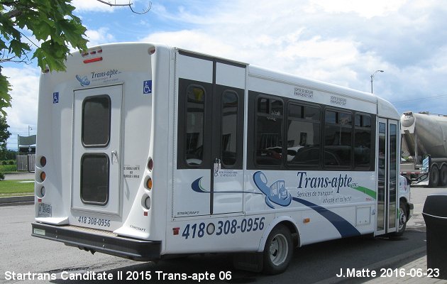 BUS/AUTOBUS: Startran Canditate II 2016 Trans-apte