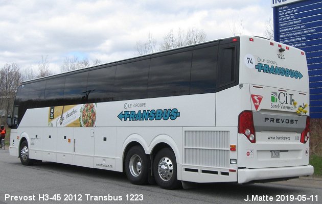 BUS/AUTOBUS: Prevost H3-45 2012 Transbus