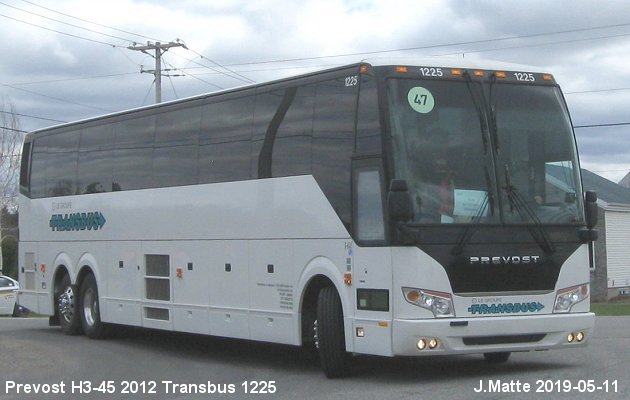 BUS/AUTOBUS: Prevost H3-45 2012 Transbus