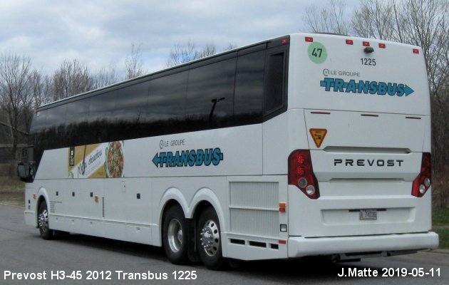 BUS/AUTOBUS: Prevost H3-45 2012 Transbus