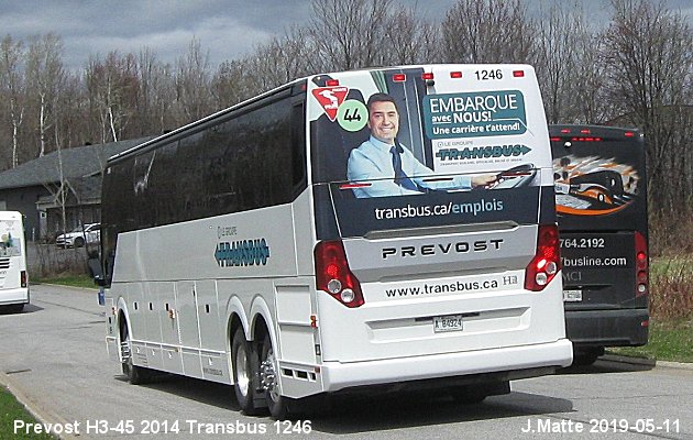BUS/AUTOBUS: Prevost H3-45 2012 Transbus