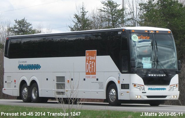 BUS/AUTOBUS: Prevost H3-45 2012 Transbus