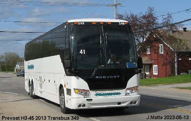 BUS/AUTOBUS: Prevost H3-45 2013 Transbus