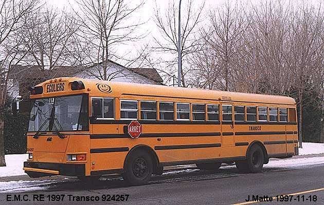 BUS/AUTOBUS: E.M.C. RE 1997 Transco