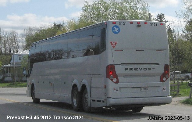 BUS/AUTOBUS: Prevost H3-45 2012 Transco