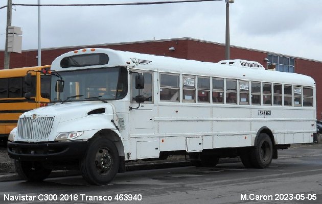BUS/AUTOBUS: Navistar C300 2018 Transco