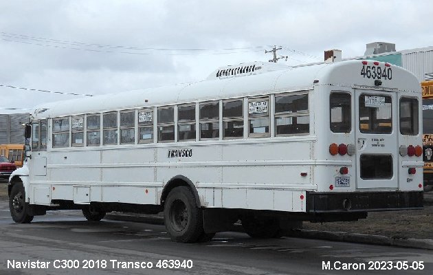 BUS/AUTOBUS: Navistar C300 2018 Transco