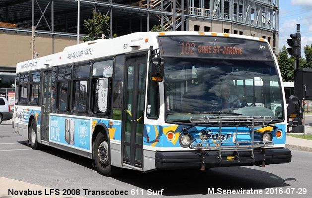 BUS/AUTOBUS: Laramee LFS 2008 Transcobec